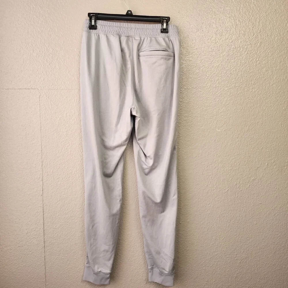 Under Armour ColdGear Jogger Sweatpants Gray Mens Med Loose Fit Athletic G754